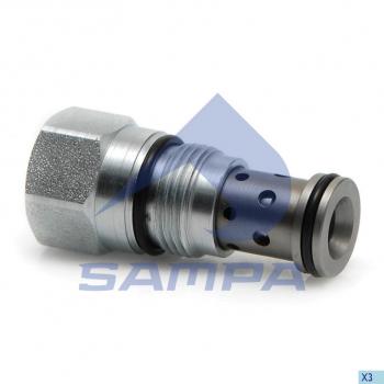 3 299 р. Клапан SCANIA 4,P,G,R,T series перепускной топливный SAMPA SAMPA 092.338  с доставкой в г. Майкоп. Увеличить фотографию 1
