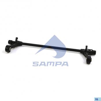 21 849 р. Торсион кабины VOLVO FM (с кронштейнами и сайлентблоками) SAMPA SAMPA 034.441  с доставкой в г. Майкоп. Увеличить фотографию 1