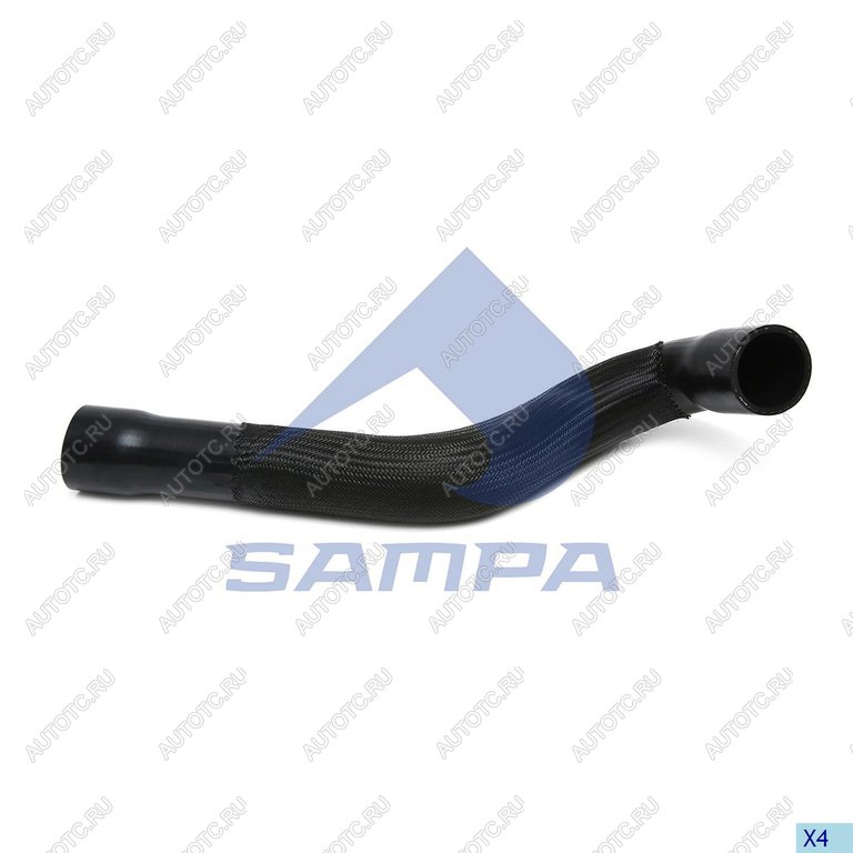 1 499 р. Патрубок SCANIA P380 радиатора нижний SAMPA SAMPA 040.408  с доставкой в г. Майкоп