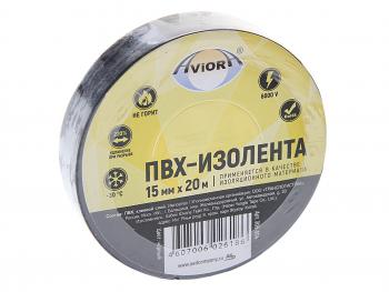 99 р. Изолента ПВХ черная 15ммx20м морозостойкая AVIORA AVIORA 305-004  с доставкой в г. Майкоп. Увеличить фотографию 1