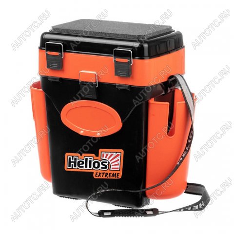 1 949 р. Ящик рыболовный зимний HELIOS FishBox (10л) оранжевый  156317  с доставкой в г. Майкоп