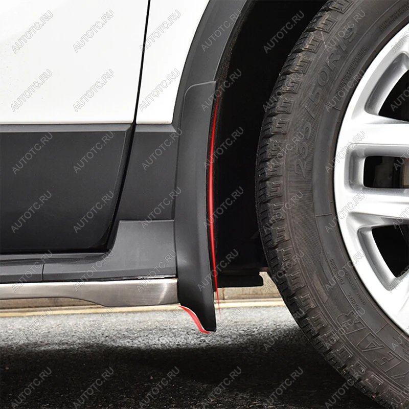 1 099 р. Брызговики (задние) Norplast  BAIC Senova X55 (2018-2021)  с доставкой в г. Майкоп