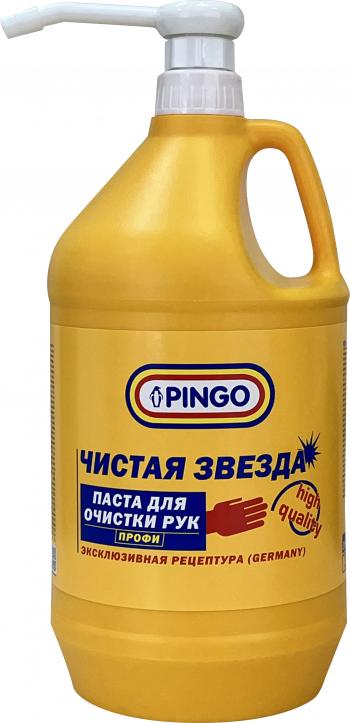 2 199 р. Паста для очистки рук «Чистая звезда» ПРОФИ канистра 3,7 л с дозатором Pingo 85010-14  с доставкой в г. Майкоп. Увеличить фотографию 1