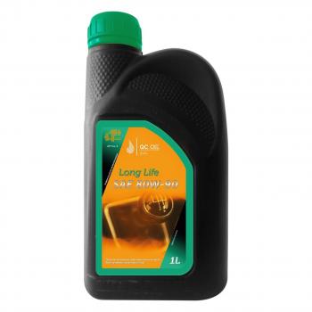 3 199 р. Трансмиссионное масло 80W-90 GL-4 QC OIL Long Life полусинтетическое плакирующее, канистра 1л QC OIL qcllgl480w90p1  с доставкой в г. Майкоп. Увеличить фотографию 1