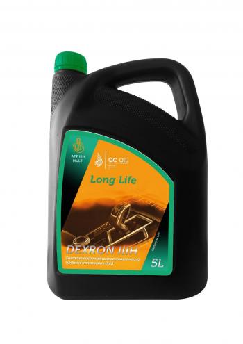9 999 р. Трансмиссионное масло ATF DEXTRON III H Multi QC OIL Long Life синтетическое плакирующее, канистра 5л QC OIL qcllatfiiihm5  с доставкой в г. Майкоп. Увеличить фотографию 1