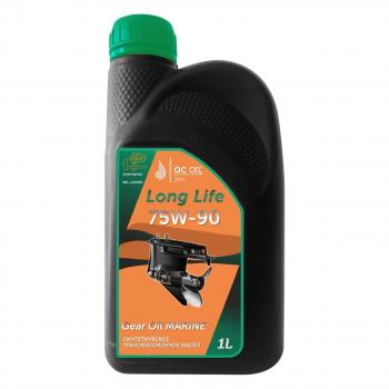 3 799 р. Трансмиссионное масло для водной техники 75W-90 MARINE 4T QC OIL Long Life синтетическое плакирующее, канистра 1л QC OIL qcllbgl575w90s1  с доставкой в г. Майкоп. Увеличить фотографию 1