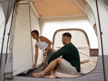 59 549 р. Палатка Naturehike Cape 12.9 быстросборная, серая  cnk2350ws016-mbr  с доставкой в г. Майкоп. Увеличить фотографию 9