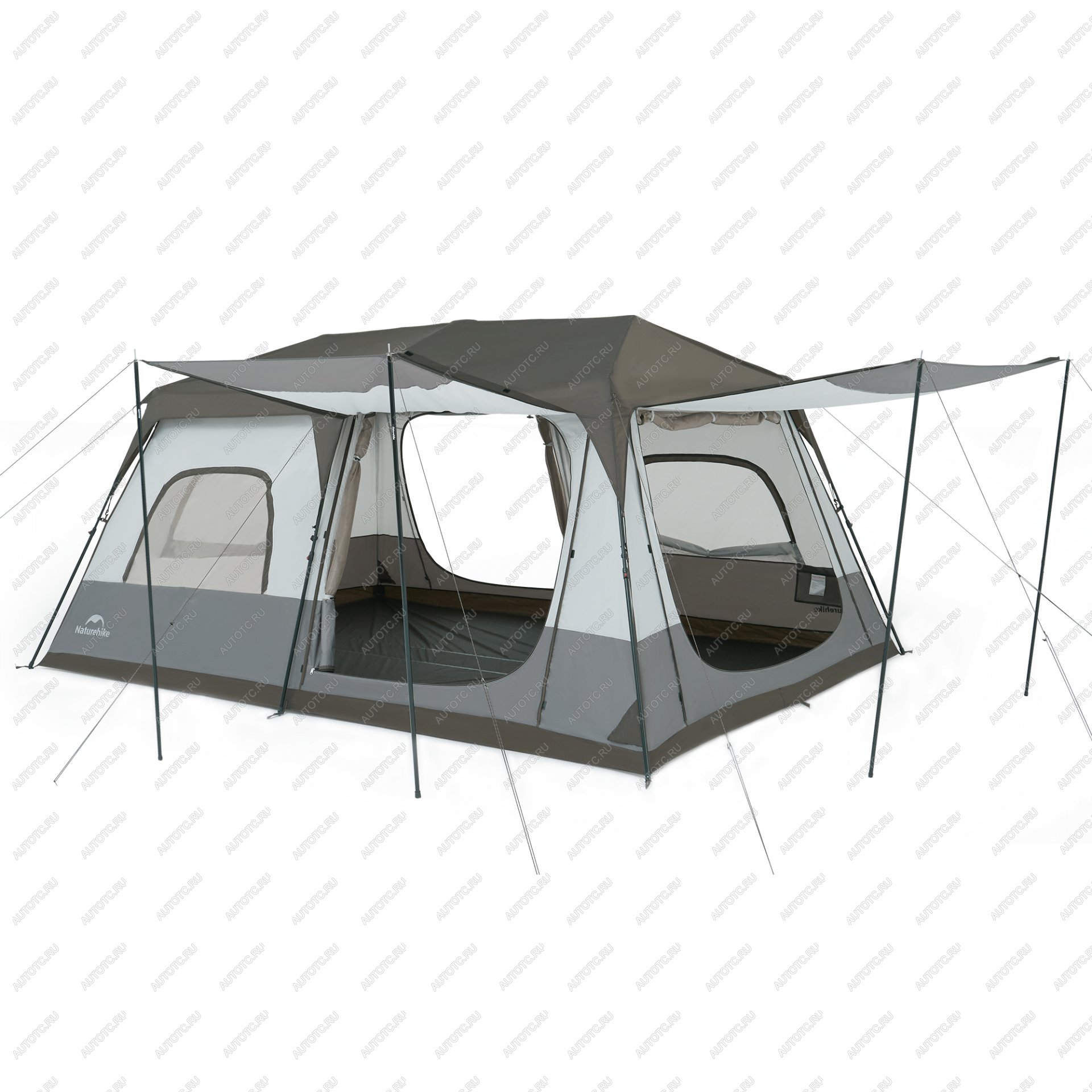 59 549 р. Палатка Naturehike Cape 12.9 быстросборная, серая  cnk2350ws016-mbr  с доставкой в г. Майкоп