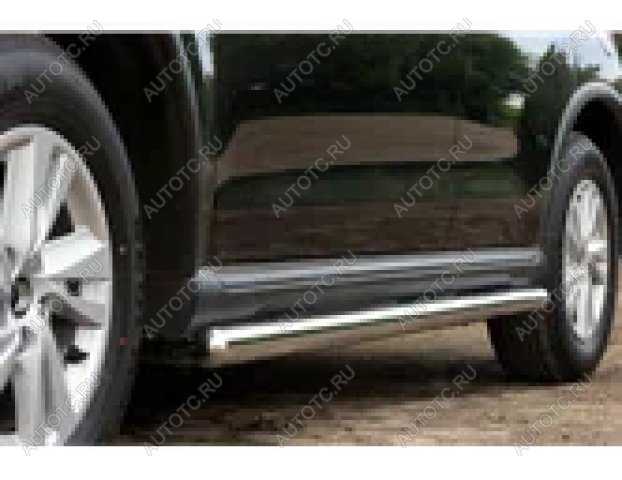 23 799 р. Пороги труба SLITKOFF  CITROEN C-crosser (2007-2012) (d76 мм)  с доставкой в г. Майкоп