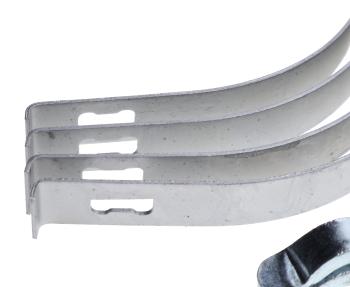 6 299 р. Колодки тормозные ось Knorr дисковые (с выточкой под датчик АБС,KNORR SB3745) (4шт.) АТИ АТИ Завод au 095  с доставкой в г. Майкоп. Увеличить фотографию 4