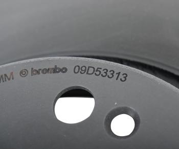 10 699 р. Диск тормозной MERCEDES E (W213) задний (1шт.) BREMBO BREMBO 09.d533.13  с доставкой в г. Майкоп. Увеличить фотографию 5