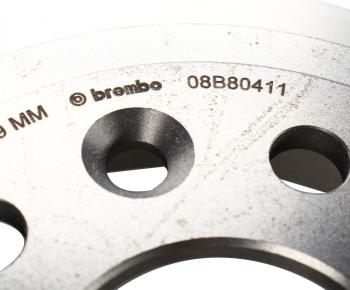 5 299 р. Диск тормозной LAND ROVER Freelander (07-) задний (1шт.) BREMBO BREMBO 08.b804.11  с доставкой в г. Майкоп. Увеличить фотографию 4