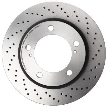 14 449 р. Диск тормозной TOYOTA Land Cruiser (J200) (08-15) LEXUS LX570 передний (1шт.) BREMBO BREMBO 09.a966.1x  с доставкой в г. Майкоп. Увеличить фотографию 3