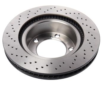 14 449 р. Диск тормозной TOYOTA Land Cruiser (J200) (08-15) LEXUS LX570 передний (1шт.) BREMBO BREMBO 09.a966.1x  с доставкой в г. Майкоп. Увеличить фотографию 2