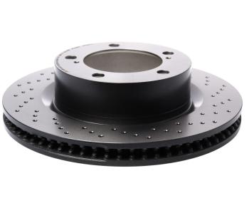 14 449 р. Диск тормозной TOYOTA Land Cruiser (J200) (08-15) LEXUS LX570 передний (1шт.) BREMBO BREMBO 09.a966.1x  с доставкой в г. Майкоп. Увеличить фотографию 1
