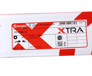 14 449 р. Диск тормозной TOYOTA Land Cruiser (J200) (08-15) LEXUS LX570 передний (1шт.) BREMBO BREMBO 09.a966.1x  с доставкой в г. Майкоп. Увеличить фотографию 7