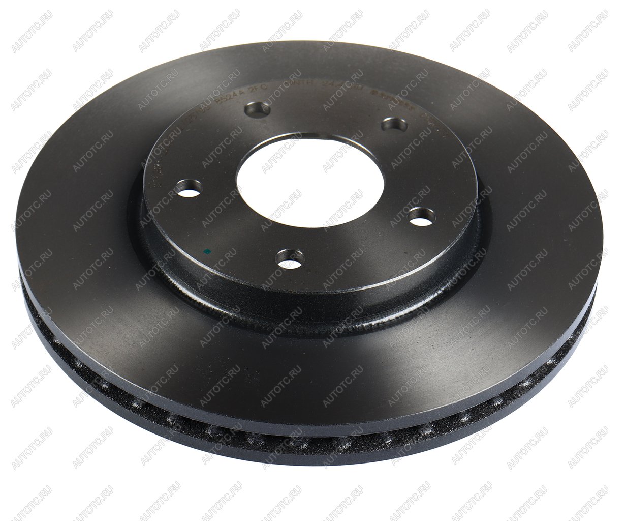 5 349 р. Диск тормозной MITSUBISHI Lancer (08-) передний (1шт.) BREMBO BREMBO 09b64711  с доставкой в г. Майкоп