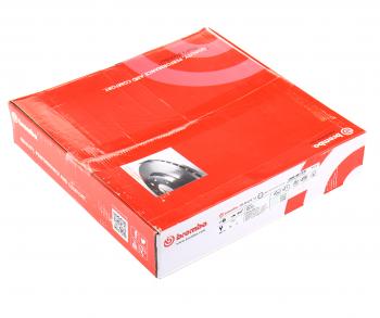 12 799 р. Диск тормозной AUDI A4,A8,Q7 (16-) задний (1шт.) BREMBO BREMBO 09d42411  с доставкой в г. Майкоп. Увеличить фотографию 7