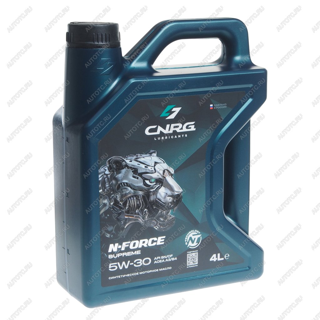 2 099 р. Масло моторное N-Force Supreme SNCFA3B4 5W30 синт.4л CNRG CNRG cnrg-260-0004  с доставкой в г. Майкоп