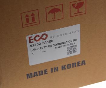 2 499 р. Фонарь задний HYUNDAI HD65,72,78,120,160,170,260,270,450,500 правый ECO ECO 92402-7a100  с доставкой в г. Майкоп. Увеличить фотографию 4