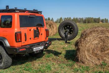 91 839 р. Бампер РИФ силовой задний TANK 300 с квадратом под фаркоп, калиткой и фонарями  rift30-21125  с доставкой в г. Майкоп. Увеличить фотографию 29