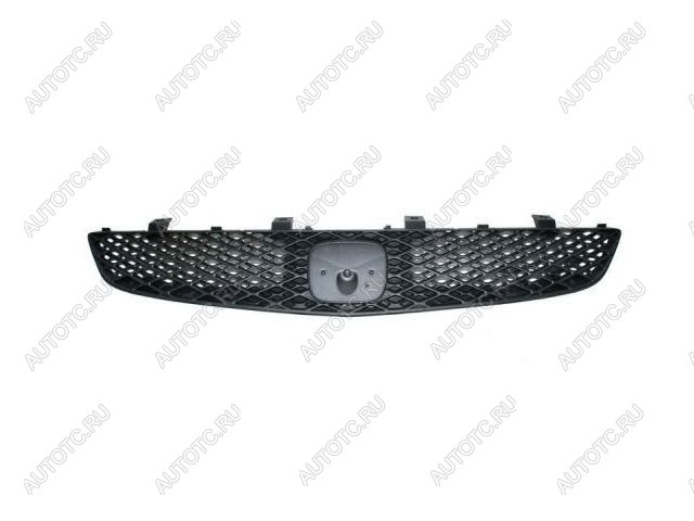 1 299 р. Решетка радиатора (пр-во Тайвань) BODYPARTS  Honda Civic  EU (2000-2003) хэтчбэк 5 дв. дорестайлинг (серебристо-черная)  с доставкой в г. Майкоп