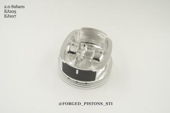 28 599 р. Поршни СТИ Subaru 2,2 EJ205, EJ207 под коленвал 79mm  467506638  с доставкой в г. Майкоп. Увеличить фотографию 4