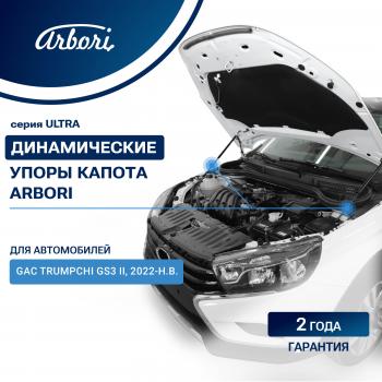 Упоры капота Arbori GAC GS3 (2023-2025)