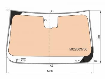 22 999 р. Стекло лобовое (Обогрев полный Камера Датчик дождя Молдинг) Geely Tugella 19- FUYAO 5022063700  с доставкой в г. Майкоп. Увеличить фотографию 1