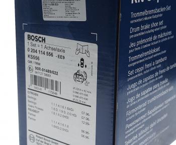 7 749 р. Колодки тормозные PEUGEOT Partner CITROEN Berlingo задние барабанные (4шт.) BOSCH BOSCH 0204114556  с доставкой в г. Майкоп. Увеличить фотографию 3