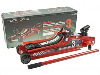 7 349 р. Домкрат подкатной 3т 85-380мм низкопрофильный с поворотной ручкой ROCKFORCE ROCKFORCE rf-t825010  с доставкой в г. Майкоп. Увеличить фотографию 3