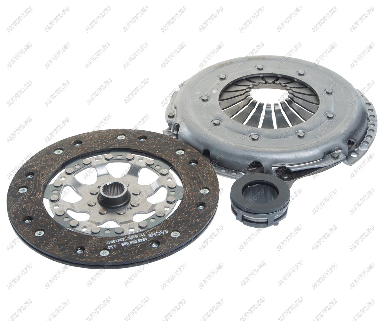 18 449 р. Сцепление AUDI A4,A6 VW Passat (97-) (1.81.8 T) комплект SACHS SACHS 3000951210  с доставкой в г. Майкоп