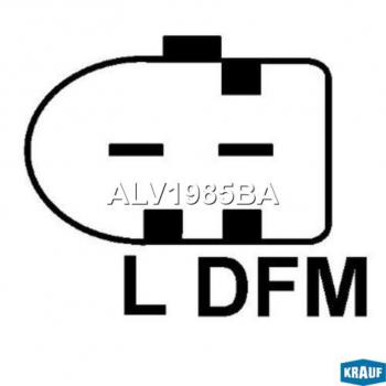 27 999 р. Генератор VW Golf (04-14) AUDI A3 (08-13) SEAT Leon (06-13) SKODA Octavia (09-13) KRAUF KRAUF alv1985ba  с доставкой в г. Майкоп. Увеличить фотографию 3