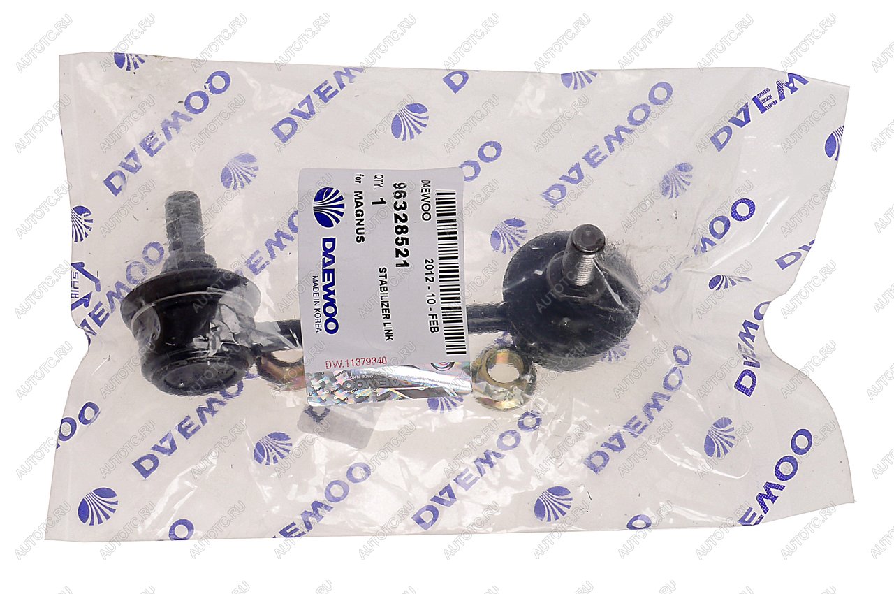 288 р. Стойка стабилизатора CHEVROLET Aveo (05-) переднего DAEWOO DAEWOO 96328521  с доставкой в г. Майкоп