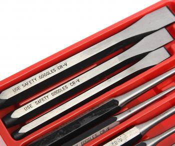 4 499 р. Набор зубил и выколоток 16 предметов в кейсе JTC JTC TOOLS CO., LTD jtc-7113  с доставкой в г. Майкоп. Увеличить фотографию 2