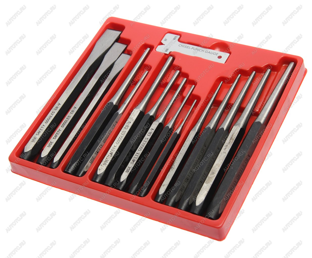 4 499 р. Набор зубил и выколоток 16 предметов в кейсе JTC JTC TOOLS CO., LTD jtc-7113  с доставкой в г. Майкоп