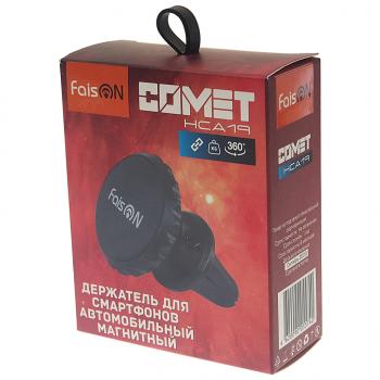 359 р. Держатель телефона на дефлектор магнитный FAISON FAISON hca19 black  с доставкой в г. Майкоп. Увеличить фотографию 3