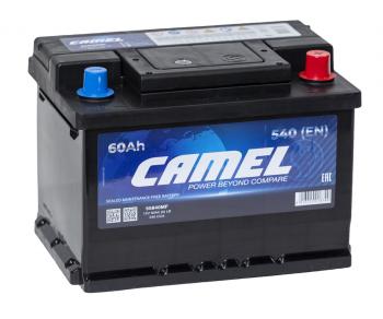 7 849 р. Аккумулятор CAMEL 60Ач обратная полярность, низкий CAMEL 6ст60(0) lb2  с доставкой в г. Майкоп. Увеличить фотографию 1