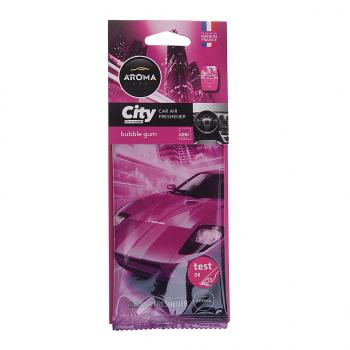 125 р. Ароматизатор подвесной пластина (bubble gum) City AROMA CAR AROMA CAR 92670  с доставкой в г. Майкоп. Увеличить фотографию 1