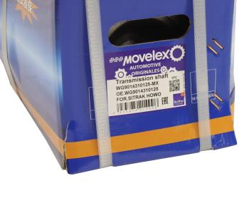 9 499 р. Вал карданный SITRAK HOWO межосевой L=665 MOVELEX MOVELEX wg9014310125-mx  с доставкой в г. Майкоп. Увеличить фотографию 5