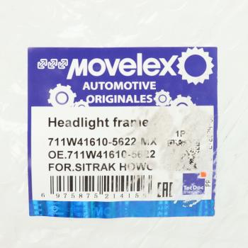 9 099 р. Бампер SITRAK передний правая часть (под покраску) MOVELEX MOVELEX 711w416105622-mx  с доставкой в г. Майкоп. Увеличить фотографию 6