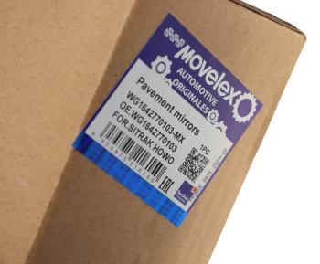 1 079 р. Зеркало боковое SITRAK HOWO бордюрное правое MOVELEX MOVELEX wg1642770103-mx  с доставкой в г. Майкоп. Увеличить фотографию 5