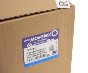 2 169 р. Фонарь задний SITRAK HOWO правый MOVELEX MOVELEX wg9925810002-mx  с доставкой в г. Майкоп. Увеличить фотографию 6