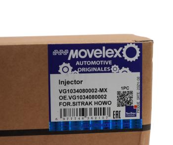 12 999 р. Форсунка SITRAK HOWO топливная MOVELEX MOVELEX vg1034080002-mx  с доставкой в г. Майкоп. Увеличить фотографию 5