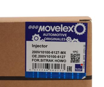 14 849 р. Форсунка SITRAK HOWO дв.MC13 топливная MOVELEX MOVELEX 200v101006127-mx  с доставкой в г. Майкоп. Увеличить фотографию 6