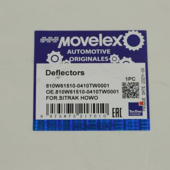 2 599 р. Крыло SITRAK HOWO переднее правое задняя часть (под покраску) MOVELEX MOVELEX 810w615100410tw0001-mx  с доставкой в г. Майкоп. Увеличить фотографию 3