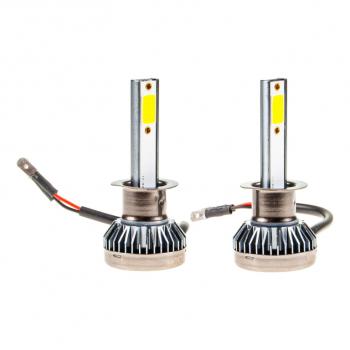 619 р. Лампа светодиодная 1224V H1 18W с радиатором (2шт.) LED 2 COB MisMINI MISTAR mis-mini-h1  с доставкой в г. Майкоп. Увеличить фотографию 2