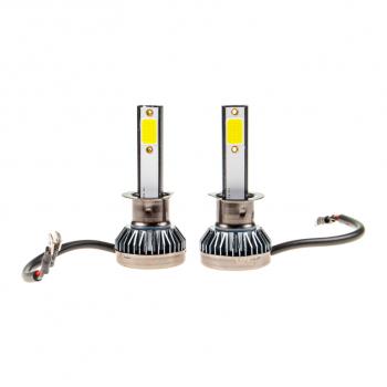 619 р. Лампа светодиодная 1224V H1 18W с радиатором (2шт.) LED 2 COB MisMINI MISTAR mis-mini-h1  с доставкой в г. Майкоп. Увеличить фотографию 1
