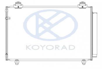 4 899 р. COROLLA VERSO 04- КОНДЕНСАТОР КОНДИЦ (KOYO) BodyParts tycve04-930  с доставкой в г. Майкоп. Увеличить фотографию 1