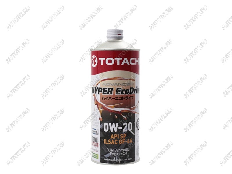 1 399 р. TOTACHI HYPER Ecodrive Fully Synthetic SPRCGF-6A 0W-20 1л TOTACHI E0101  с доставкой в г. Майкоп